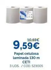 Dialsur Cash & Carry Ceti - papel celulosa laminada 130 m oferta