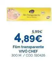 Dialsur Cash & Carry Vivo cheff - film transparente oferta
