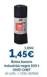 Dialsur Cash & Carry Vivo cheff - bolsa basura industrial negra oferta