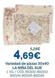 Dialsur Cash & Carry La niña del sur - variedad de pizzas oferta