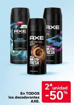 Carrefour Market Axe desodorantes oferta