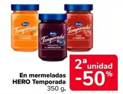 Carrefour Market Hero mermeladas temporada oferta