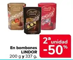Carrefour Market Lindor bombones oferta