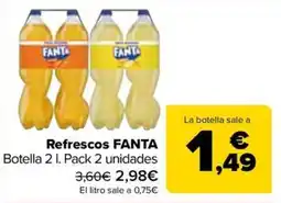 Carrefour Market Refrescos FANTA oferta