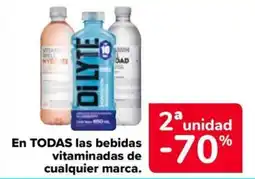 Carrefour Market En todas las bebidas vitaminadad de cualquier marca oferta