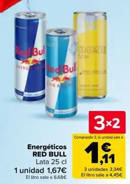 Carrefour Market Red Bull energéticos oferta