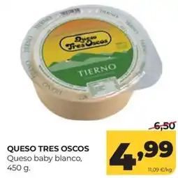 Alimerka Queso tres oscos queso baby blanco oferta