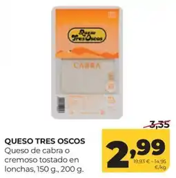 Alimerka Queso Tres Oscos oferta