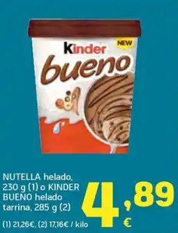 HiperDino kinder bueno oferta