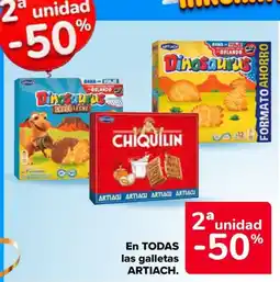 Carrefour Market Artiach galletas oferta
