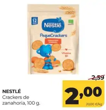 Nestlé Crackers de zanahoria