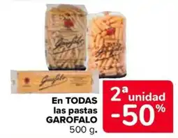Carrefour Market Garofalo pastas oferta