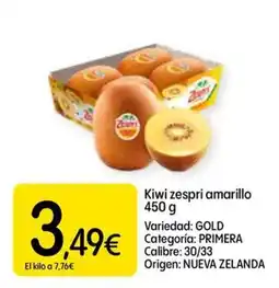 Dialprix Zespri kiwi amarillo oferta