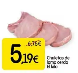 Dialprix Chuletas de lomo cerdo oferta