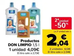 Carrefour Market Don limpio oferta
