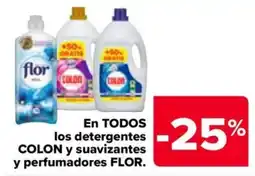 Carrefour Market colon y suavizantes y perfumadores flor oferta