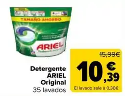 Carrefour Market Detergente Ariel Original oferta