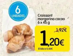 Dialprix Croissant margarina cacao oferta