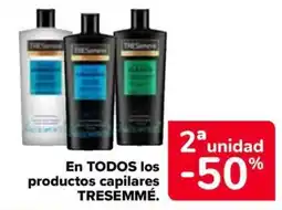Carrefour Market Tresemme productos capilares oferta