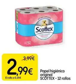 Dialprix Scottex papel higiénico original oferta