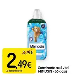 Dialprix Mimosin suavizante azul vital oferta