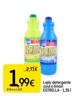 Dialprix Estrella lejía detergente oferta