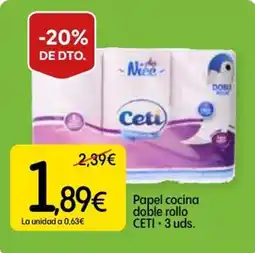 Dialprix Ceti papel cocina oferta