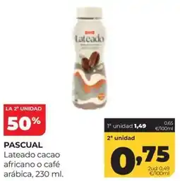 Alimerka Pascual lateado cacao africano o café arábica oferta