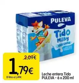 Dialprix Puleva leche entera tido oferta