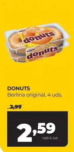 Alimerka Donuts Berlinina original oferta