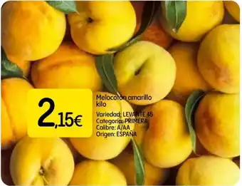 Melocotón amarillo