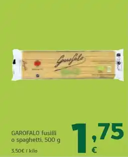 HiperDino Garofalo fusilli o spaghetti oferta