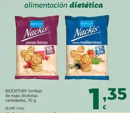 HiperDino Bicentury tortitas oferta