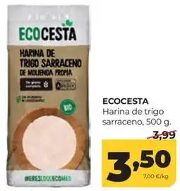 Alimerka Ecocesta harina de trigo sarraceno oferta