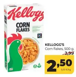 Alimerka Kellogg's corn flakes oferta