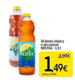 Dialprix Nestea té limón clásico o sin azúcar oferta