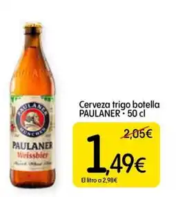 Dialprix Paulaner cerveza trigo oferta