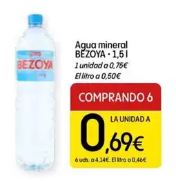 Dialprix Bezoya agua mineral oferta