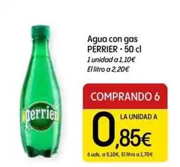 Dialprix Perrier agua con gas oferta
