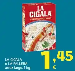 HiperDino La cigala arroz largo oferta