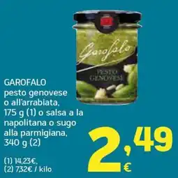HiperDino Garofalo pesto genovese o all'arrabiata oferta