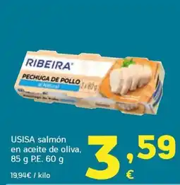 HiperDino Ribeira pechuga de pollo oferta
