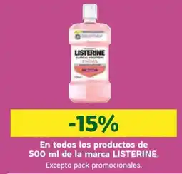 HiperDino Listerine oferta