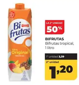 Alimerka Bifrutas bifrutus tropical oferta
