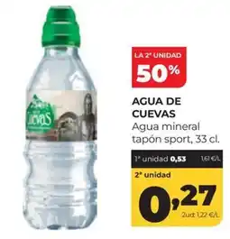 Alimerka Agua de Cuevas oferta