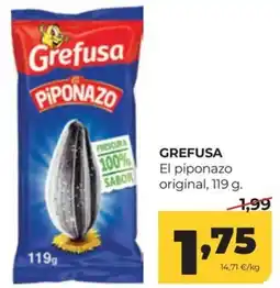 Alimerka Grefusa el piponazo oferta