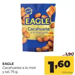 Alimerka Eagle cacahuetes a la miel y sal oferta