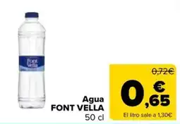Carrefour Market Agua Font Vella oferta
