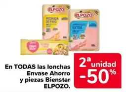 Carrefour Market Elpozo lonchas Envase Ahorro y piezas Bienestar oferta