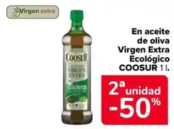 Carrefour Market Coosur aceite de oliva Virgen Extra Ecológico oferta